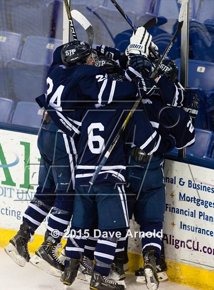 Thumbnail 2 in St. John's Prep vs Boston College High (MIAA Super 8 Game 1) photogallery.