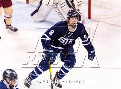 Thumbnail 3 in St. John's Prep vs Boston College High (MIAA Super 8 Game 1) photogallery.