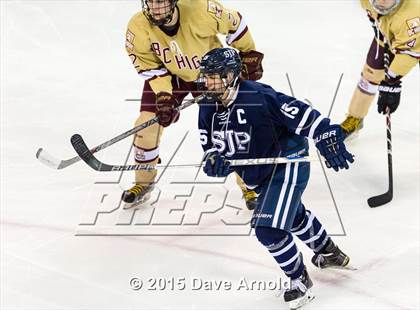 Thumbnail 2 in St. John's Prep vs Boston College High (MIAA Super 8 Game 1) photogallery.