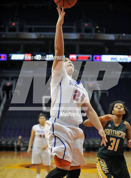 Thumbnail 1 in Moon Valley vs Peoria (Hoopin It Up At The Arena) photogallery.