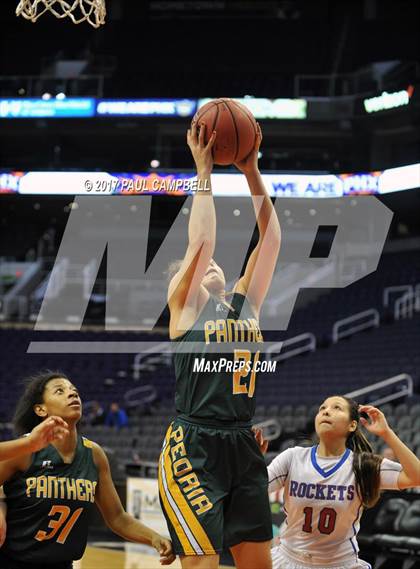 Thumbnail 2 in Moon Valley vs Peoria (Hoopin It Up At The Arena) photogallery.