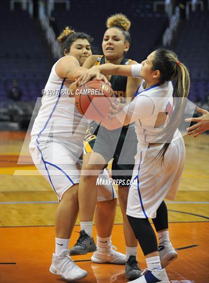 Thumbnail 2 in Moon Valley vs Peoria (Hoopin It Up At The Arena) photogallery.