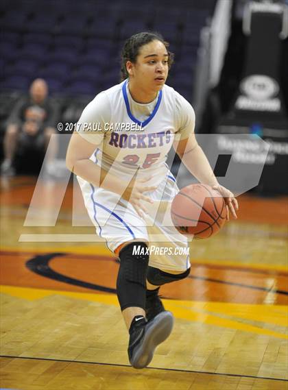 Thumbnail 2 in Moon Valley vs Peoria (Hoopin It Up At The Arena) photogallery.