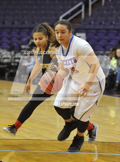Thumbnail 1 in Moon Valley vs Peoria (Hoopin It Up At The Arena) photogallery.