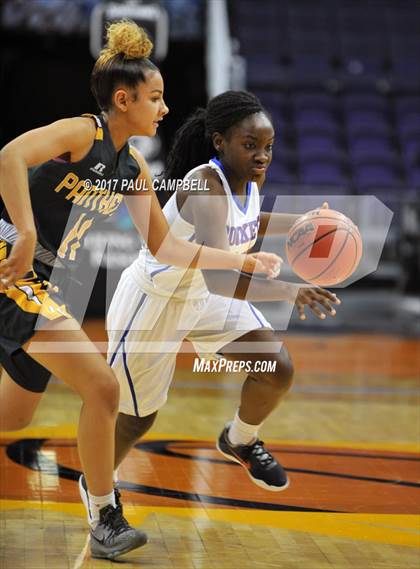 Thumbnail 2 in Moon Valley vs Peoria (Hoopin It Up At The Arena) photogallery.