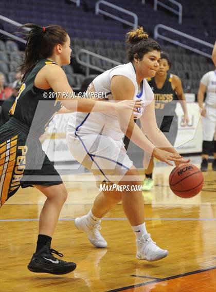 Thumbnail 3 in Moon Valley vs Peoria (Hoopin It Up At The Arena) photogallery.