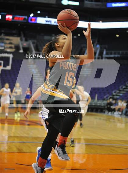 Thumbnail 1 in Moon Valley vs Peoria (Hoopin It Up At The Arena) photogallery.