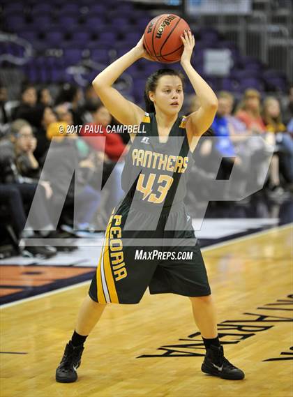 Thumbnail 3 in Moon Valley vs Peoria (Hoopin It Up At The Arena) photogallery.