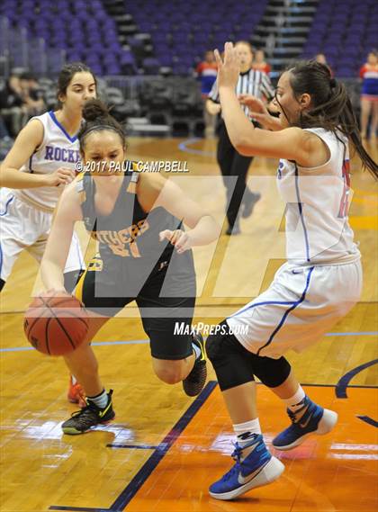 Thumbnail 2 in Moon Valley vs Peoria (Hoopin It Up At The Arena) photogallery.