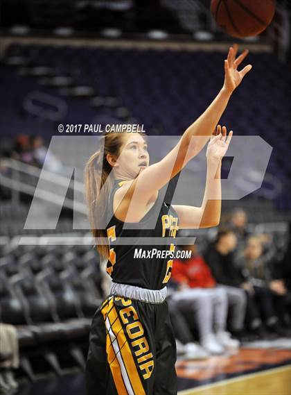 Thumbnail 3 in Moon Valley vs Peoria (Hoopin It Up At The Arena) photogallery.