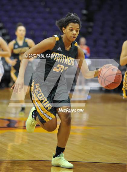 Thumbnail 2 in Moon Valley vs Peoria (Hoopin It Up At The Arena) photogallery.