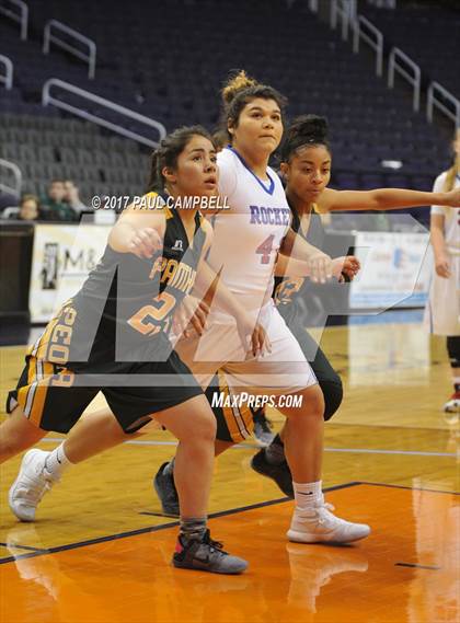 Thumbnail 2 in Moon Valley vs Peoria (Hoopin It Up At The Arena) photogallery.