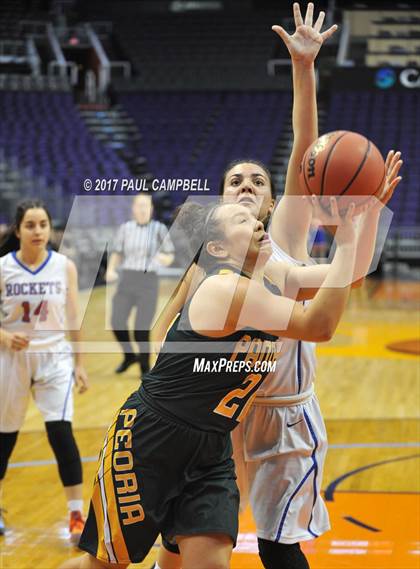 Thumbnail 2 in Moon Valley vs Peoria (Hoopin It Up At The Arena) photogallery.