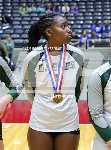 Thumbnail 2 in Grand Oaks vs. Prosper (UIL 6A Volleyball Semifinal Medal Ceremony) photogallery.