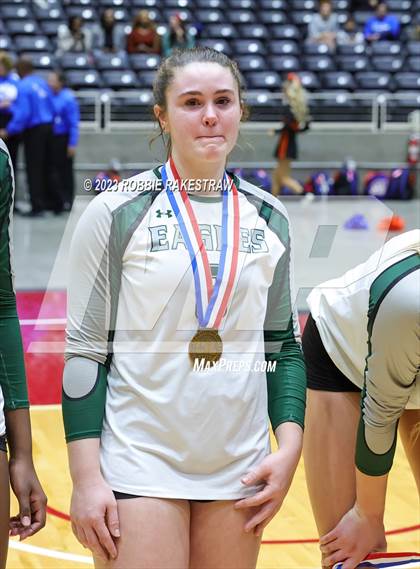 Thumbnail 1 in Grand Oaks vs. Prosper (UIL 6A Volleyball Semifinal Medal Ceremony) photogallery.