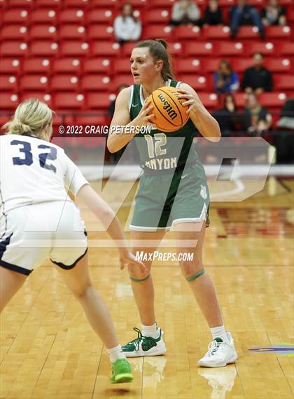 Thumbnail 2 in Green Canyon vs. Snow Canyon (UHSAA 4A Quarterfinal Playoff) photogallery.