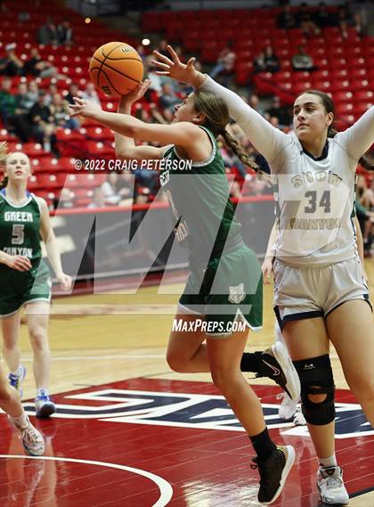 Thumbnail 1 in Green Canyon vs. Snow Canyon (UHSAA 4A Quarterfinal Playoff) photogallery.