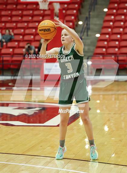 Thumbnail 2 in Green Canyon vs. Snow Canyon (UHSAA 4A Quarterfinal Playoff) photogallery.