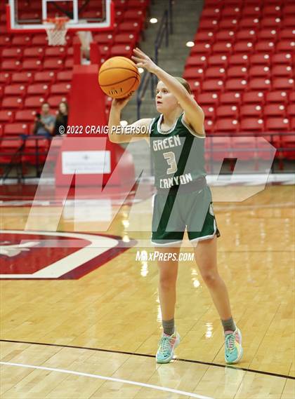 Thumbnail 1 in Green Canyon vs. Snow Canyon (UHSAA 4A Quarterfinal Playoff) photogallery.