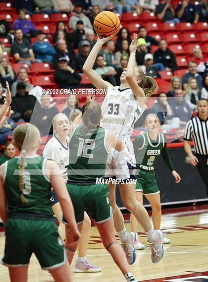 Thumbnail 2 in Green Canyon vs. Snow Canyon (UHSAA 4A Quarterfinal Playoff) photogallery.