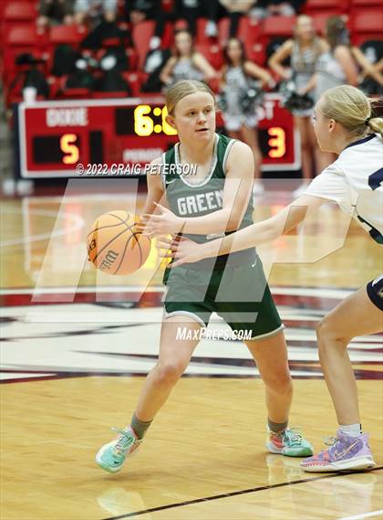 Thumbnail 2 in Green Canyon vs. Snow Canyon (UHSAA 4A Quarterfinal Playoff) photogallery.