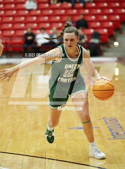 Thumbnail 1 in Green Canyon vs. Snow Canyon (UHSAA 4A Quarterfinal Playoff) photogallery.