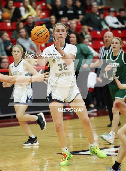 Thumbnail 3 in Green Canyon vs. Snow Canyon (UHSAA 4A Quarterfinal Playoff) photogallery.