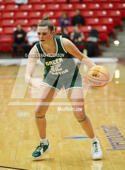 Thumbnail 3 in Green Canyon vs. Snow Canyon (UHSAA 4A Quarterfinal Playoff) photogallery.