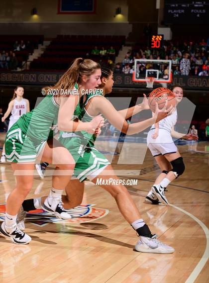 Thumbnail 1 in Irvington vs. Briarcliff (Section 1 Class B Semifinal) photogallery.