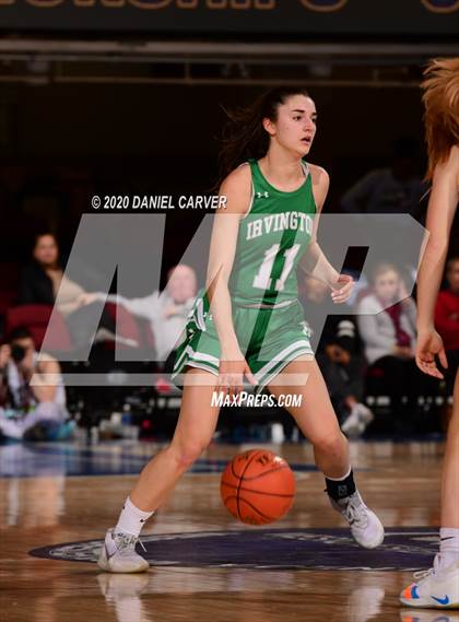 Thumbnail 1 in Irvington vs. Briarcliff (Section 1 Class B Semifinal) photogallery.