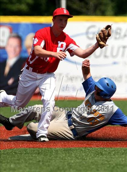 Thumbnail 2 in Newport Central Catholic vs. Beechwood (KHSAA Ninth Region Tournament) photogallery.