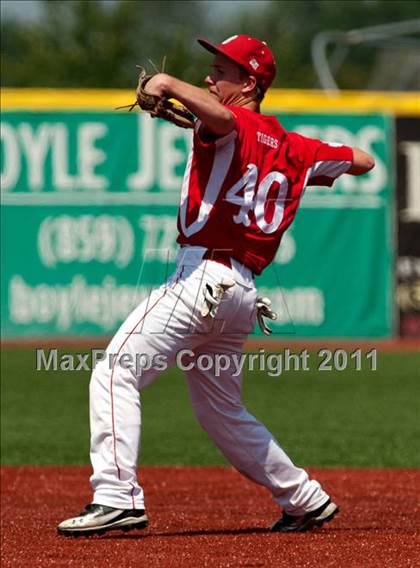 Thumbnail 2 in Newport Central Catholic vs. Beechwood (KHSAA Ninth Region Tournament) photogallery.
