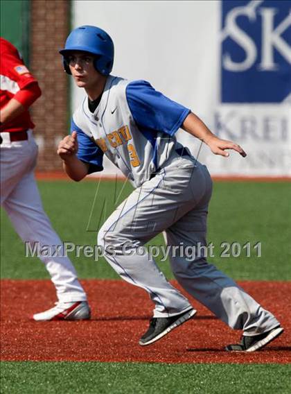 Thumbnail 2 in Newport Central Catholic vs. Beechwood (KHSAA Ninth Region Tournament) photogallery.