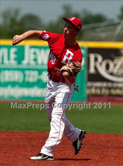 Thumbnail 1 in Newport Central Catholic vs. Beechwood (KHSAA Ninth Region Tournament) photogallery.