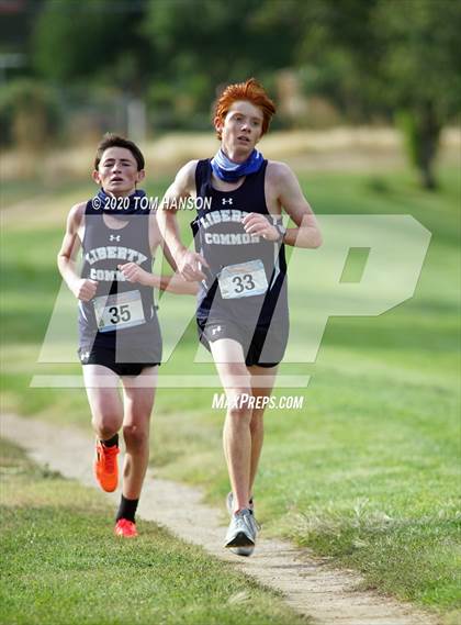 Thumbnail 3 in Wolverine XC Invitational HS #2 photogallery.