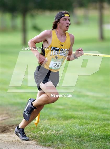 Thumbnail 2 in Wolverine XC Invitational HS #2 photogallery.