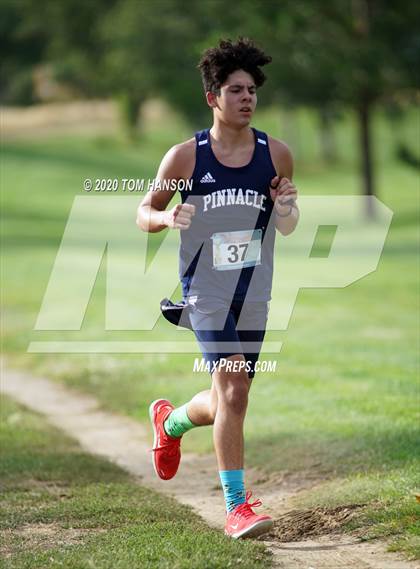 Thumbnail 3 in Wolverine XC Invitational HS #2 photogallery.