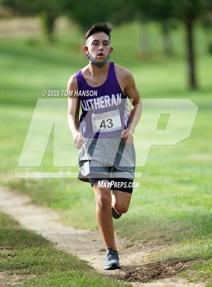 Thumbnail 2 in Wolverine XC Invitational HS #2 photogallery.