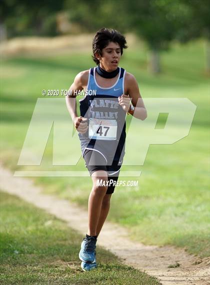 Thumbnail 3 in Wolverine XC Invitational HS #2 photogallery.