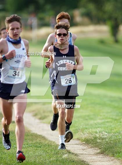 Thumbnail 1 in Wolverine XC Invitational HS #2 photogallery.
