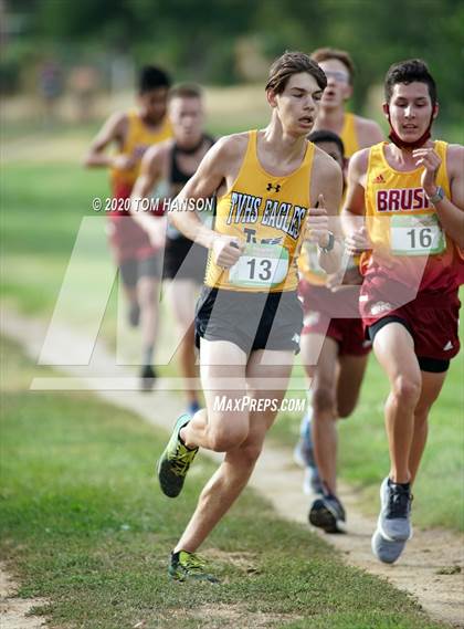 Thumbnail 1 in Wolverine XC Invitational HS #2 photogallery.