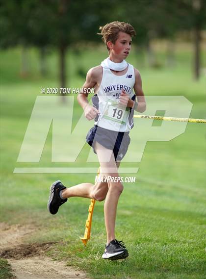 Thumbnail 1 in Wolverine XC Invitational HS #2 photogallery.