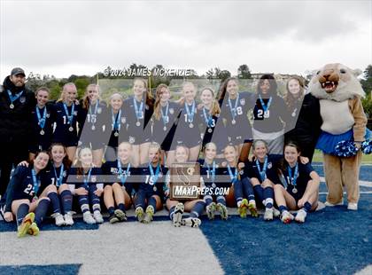 Thumbnail 1 in Everett Alvarez @ Marin Catholic (CIF NorCal Division 4 Final) photogallery.