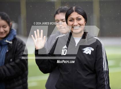 Thumbnail 2 in Everett Alvarez @ Marin Catholic (CIF NorCal Division 4 Final) photogallery.