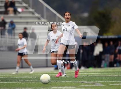 Thumbnail 3 in Everett Alvarez @ Marin Catholic (CIF NorCal Division 4 Final) photogallery.
