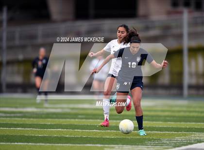 Thumbnail 3 in Everett Alvarez @ Marin Catholic (CIF NorCal Division 4 Final) photogallery.