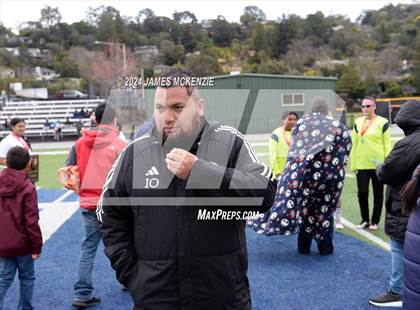 Thumbnail 3 in Everett Alvarez @ Marin Catholic (CIF NorCal Division 4 Final) photogallery.