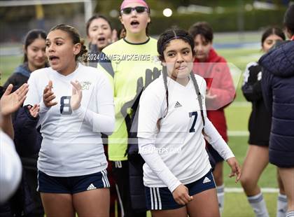 Thumbnail 2 in Everett Alvarez @ Marin Catholic (CIF NorCal Division 4 Final) photogallery.