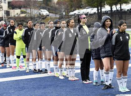 Thumbnail 1 in Everett Alvarez @ Marin Catholic (CIF NorCal Division 4 Final) photogallery.