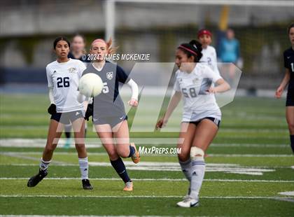 Thumbnail 1 in Everett Alvarez @ Marin Catholic (CIF NorCal Division 4 Final) photogallery.
